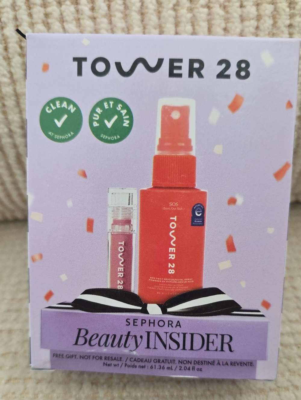 Tower 28 Lip & SOS Spray Set - Sample Set